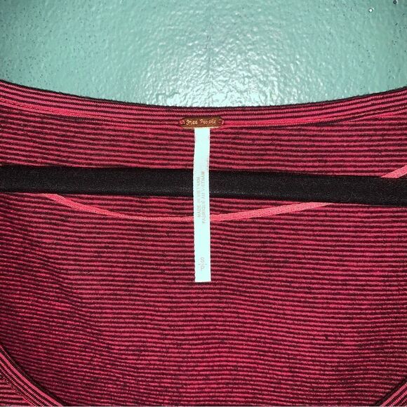 Free People Striped Long Sleeve Small - Picture 2 of 4